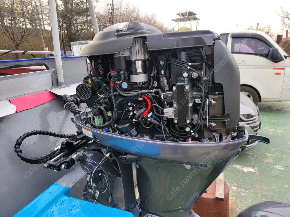 럭키마린 450 알미늄 보트 야마하 90마력 이미지