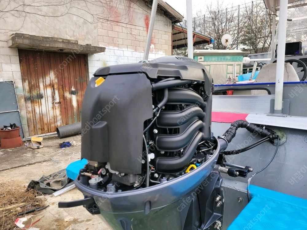 럭키마린 450 알미늄 보트 야마하 90마력 이미지