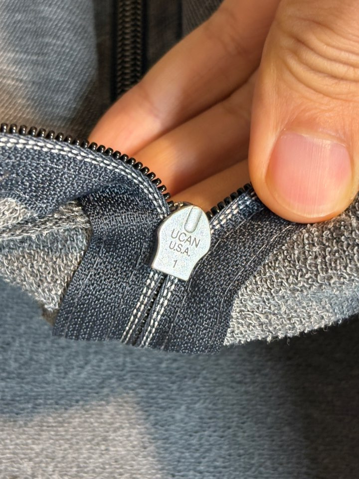 [백화점정품] 제임스 펄스(James Perse) 프렌치 테리 후드 집업--5