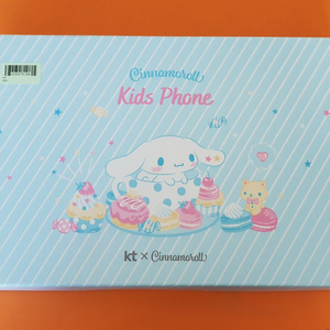시나모롤 키즈폰 화이트(AT-M130K) 단순개봉 미사용 풀박스 판매