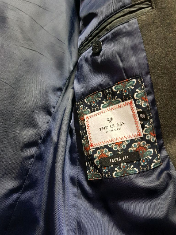 더클래스 울60% 모직코트 남자코트 사이즈100--5