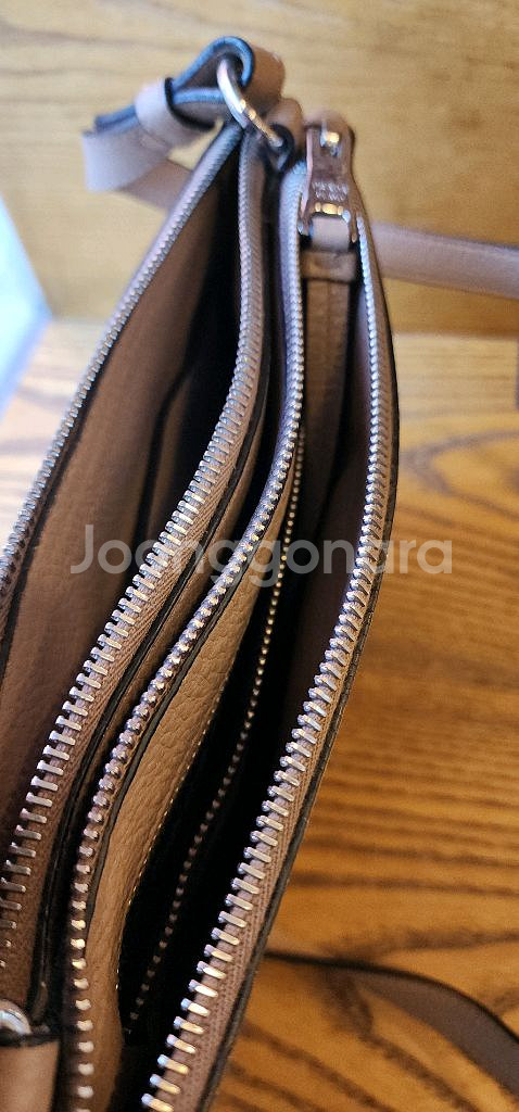 프라다 더블지퍼 크로스백--3