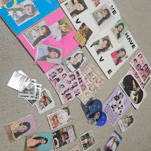 아이브 앨범 포카 굿즈 일괄 이미지