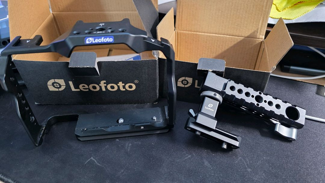 레오포토 니콘 Z8 세로그립 카메라 케이지 + 탑핸들 이미지