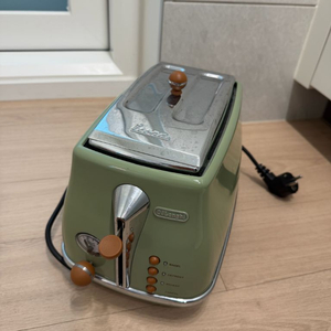 드롱기 빈티지 토스터기 올리브 그린