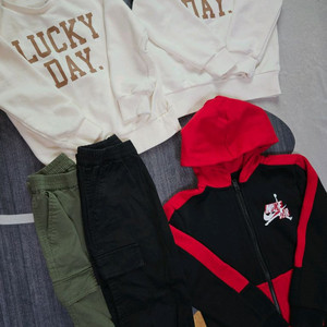 나이키키즈6y-7y 상하복2세트 남아120