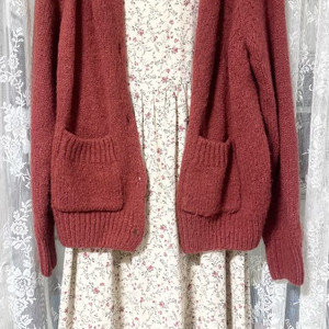 (새상품) 잔꽃무늬 플라워 롱원피스 (프리사이즈;~66까지)