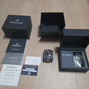 태그호이어 까레라 데이데이트 검판