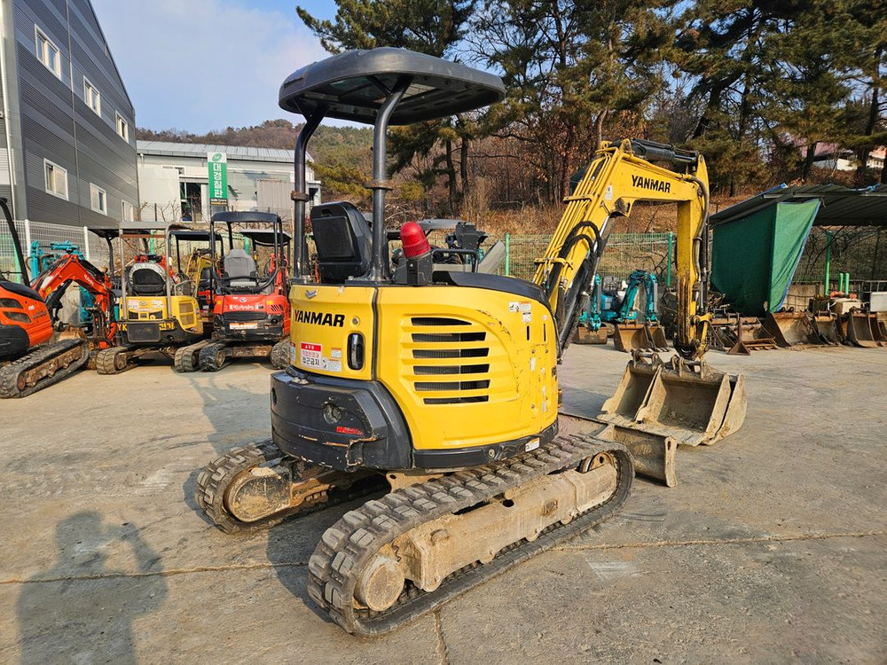 중고굴삭기 미니 얀마 vio35 2020년식 고령위치 중고포크레인매매--3