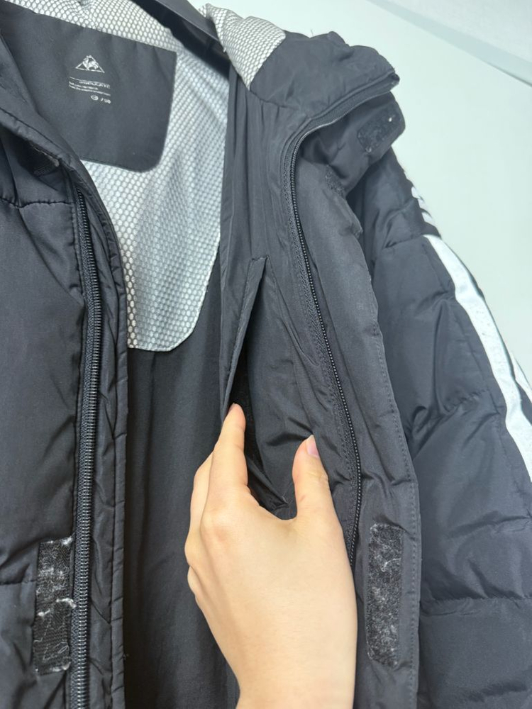 르꼬끄 SPORTIF 롱패딩 블랙 xs 90--3