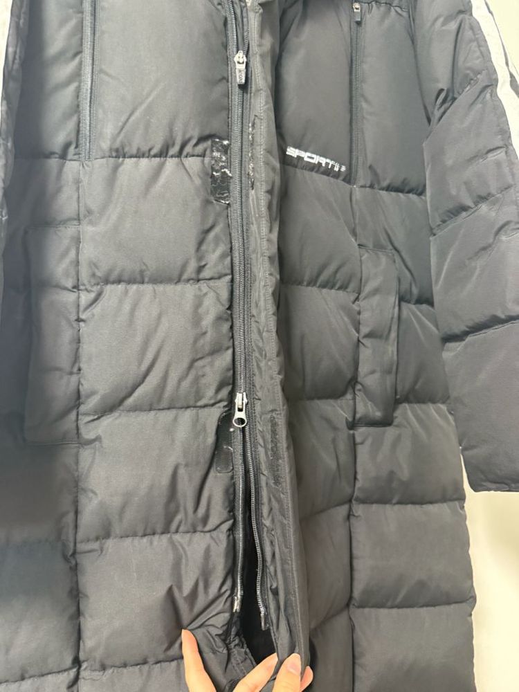 르꼬끄 SPORTIF 롱패딩 블랙 xs 90--5