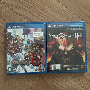 psvita 미개봉 에어쉽큐 / 아미콥스오브헬 플스비타 팝니다 이미지