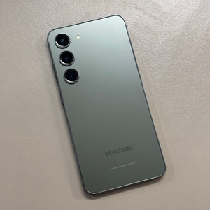 갤럭시S23 그린색상 256용량 미파손 무잔상 상태좋은단말기 24년1월개통 정상해지공기계