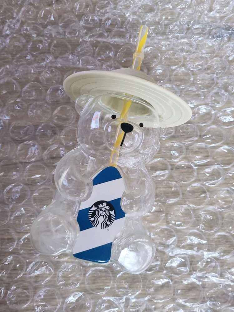 스타벅스 22 베어리스타 글라스 콜드컵 473ml 중고--0