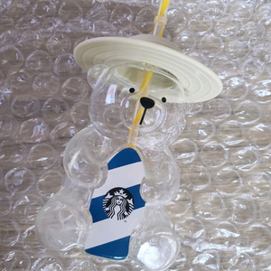 새상품 스타벅스 22 베어리스타 글라스 콜드컵 473ml 중고