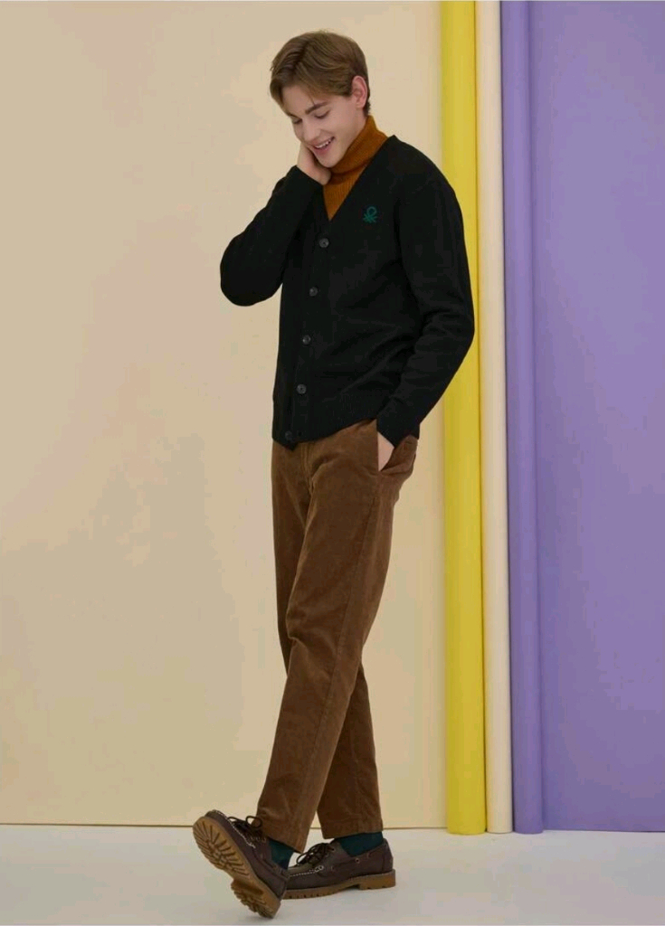 (새옷) 베네통 남성가디건 2개 일괄--6