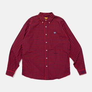 휴먼메이드 새제품 깅엄 체크 셔츠 XL