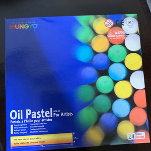 문교 오일파스텔 24색 세제품