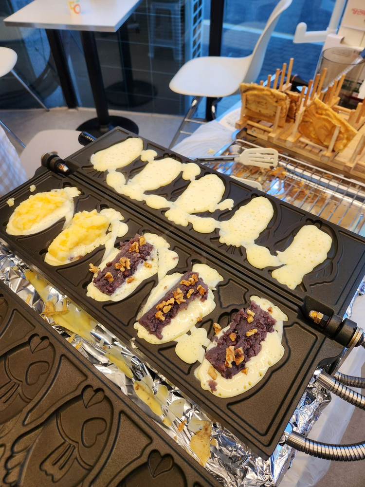 뻐끔 붕어빵 사랑 붕어빵 기계 이미지