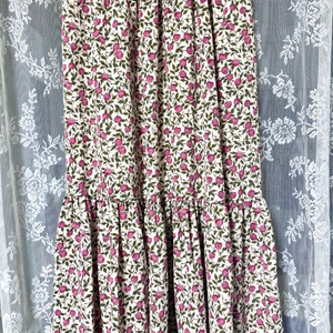 잔꽃무늬 플라워 쉬폰 롱스커트 (프리사이즈)