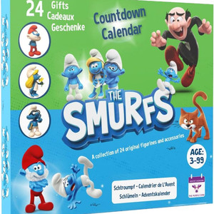 스머프 12종 피규어+ 악세사리 세트 및 카운트다운 달력
