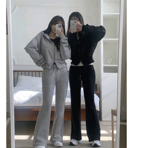 [새상품/양기모]후드집업 부츠컷팬츠 투피스 트레이닝세트