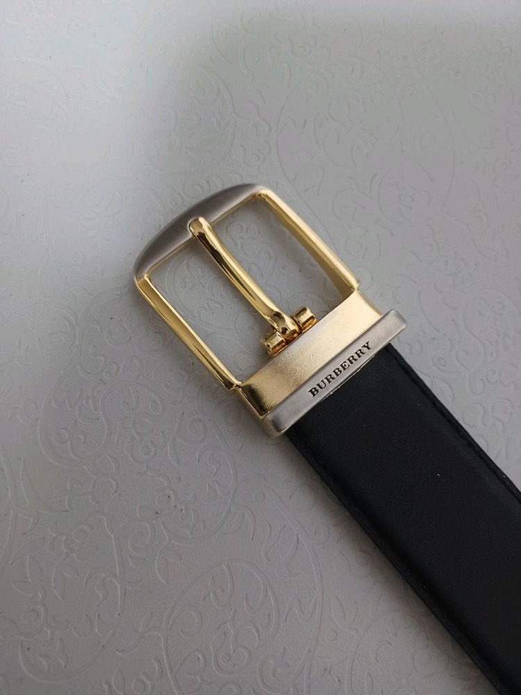 버버리 신사정장 가죽벨트--1