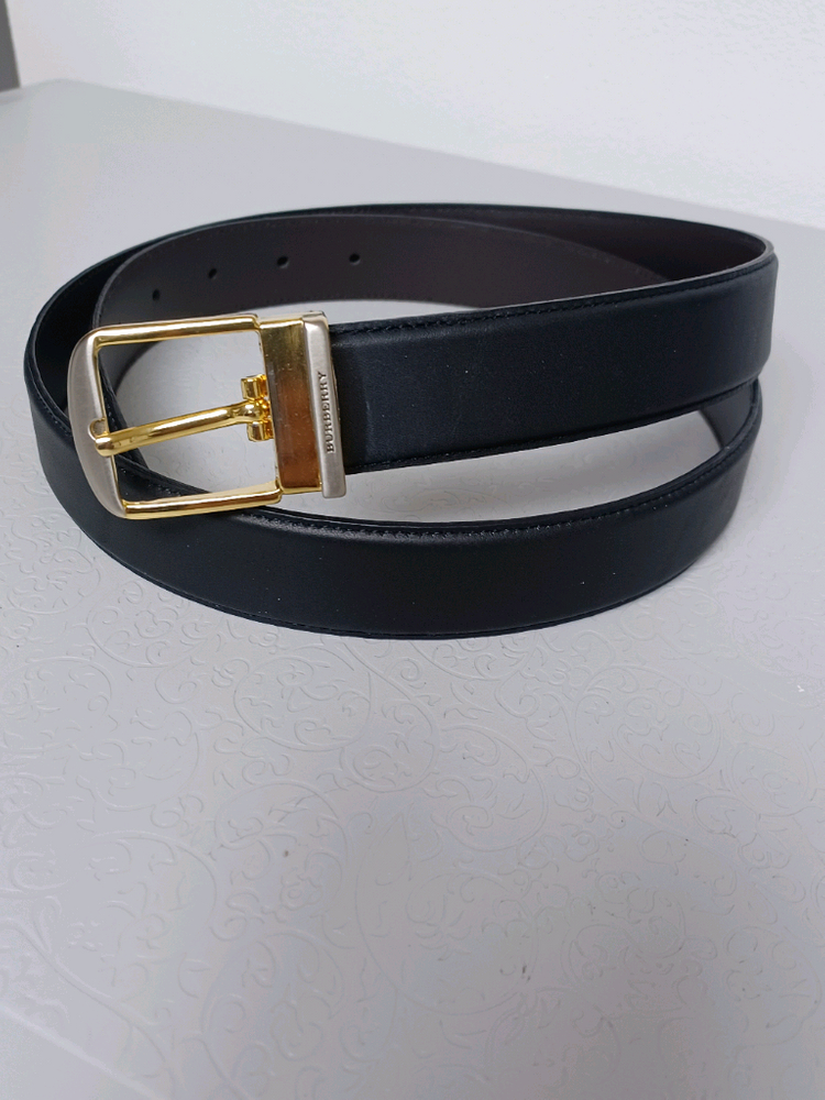 버버리 신사정장 가죽벨트--4