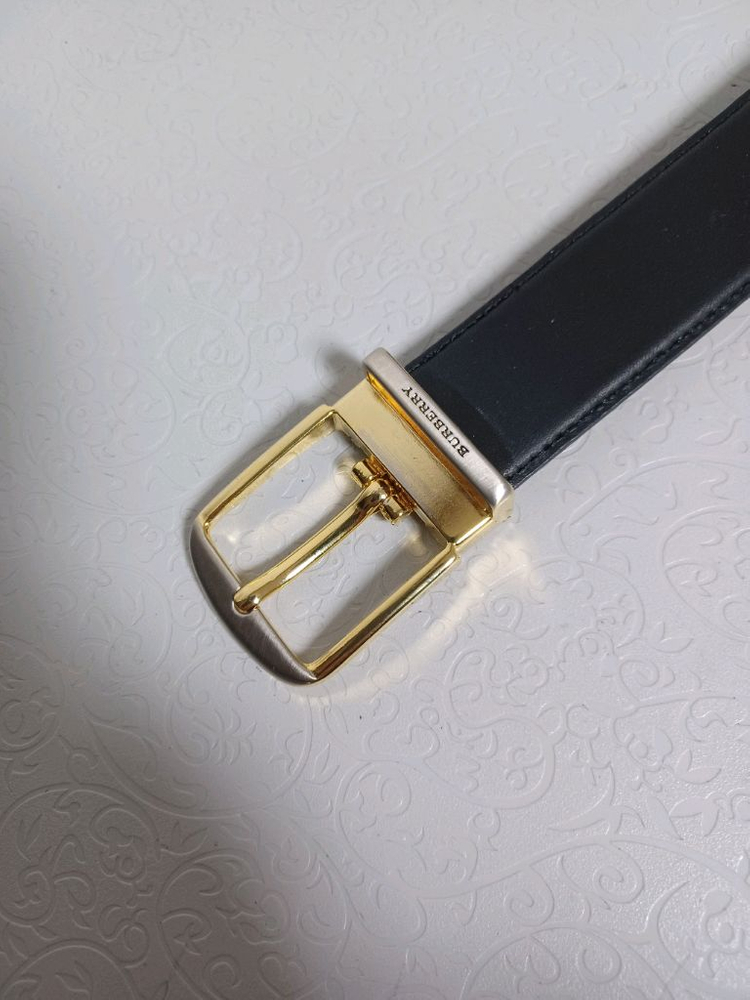 버버리 신사정장 가죽벨트--5