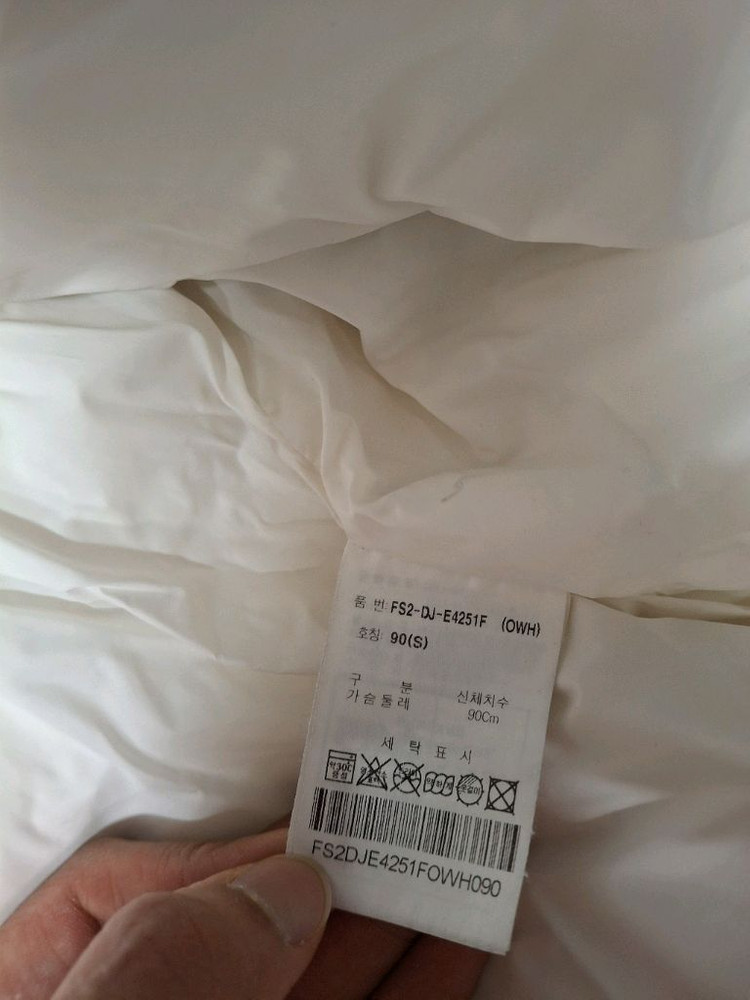 여성 오리털 패딩 점퍼 휠라 90 s--6