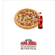 파파존스 오리지널 수퍼파파스 (L) + 콜라 500ml