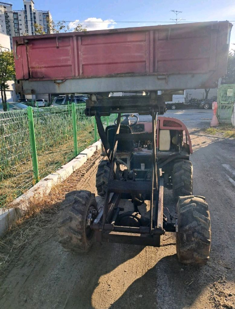 아세아 4륜 덤프 운반차--1