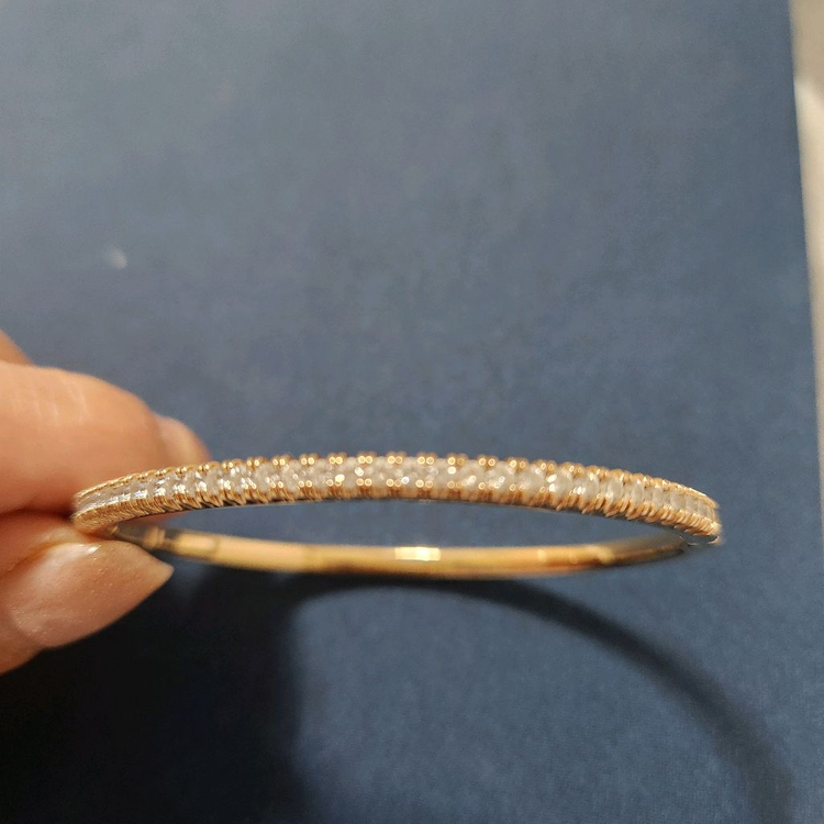 18k로즈골드다이아뱅글팔찌--4