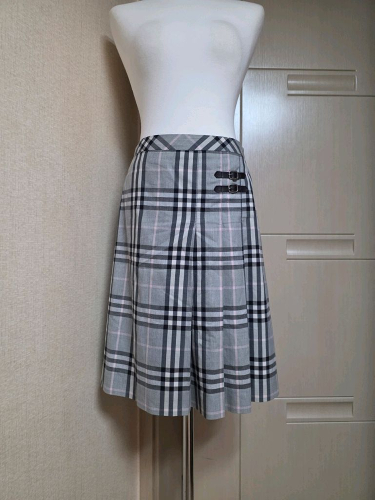 버버리 정품 스커트--2