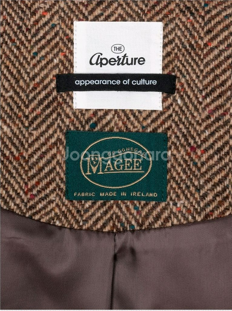 (새상품) The Aperture 디애퍼처 Magee Half Coat 마기 하프 코트 (Brown) free사이즈--4