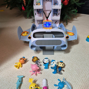 옥토넛 옥토레이 변신본부 피규어 세트