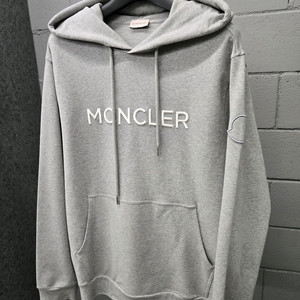 몽클레어 로고 와펜 후드 XXL