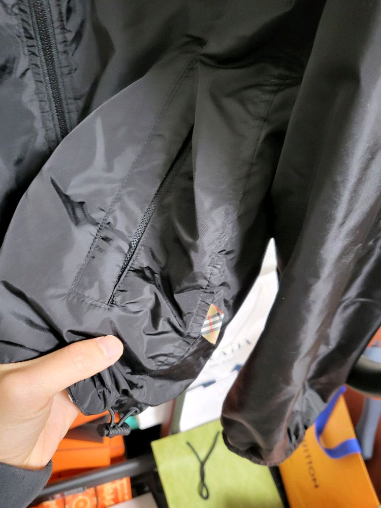 25SS 버버리 ekd 리버시블 체크 자켓 s--4