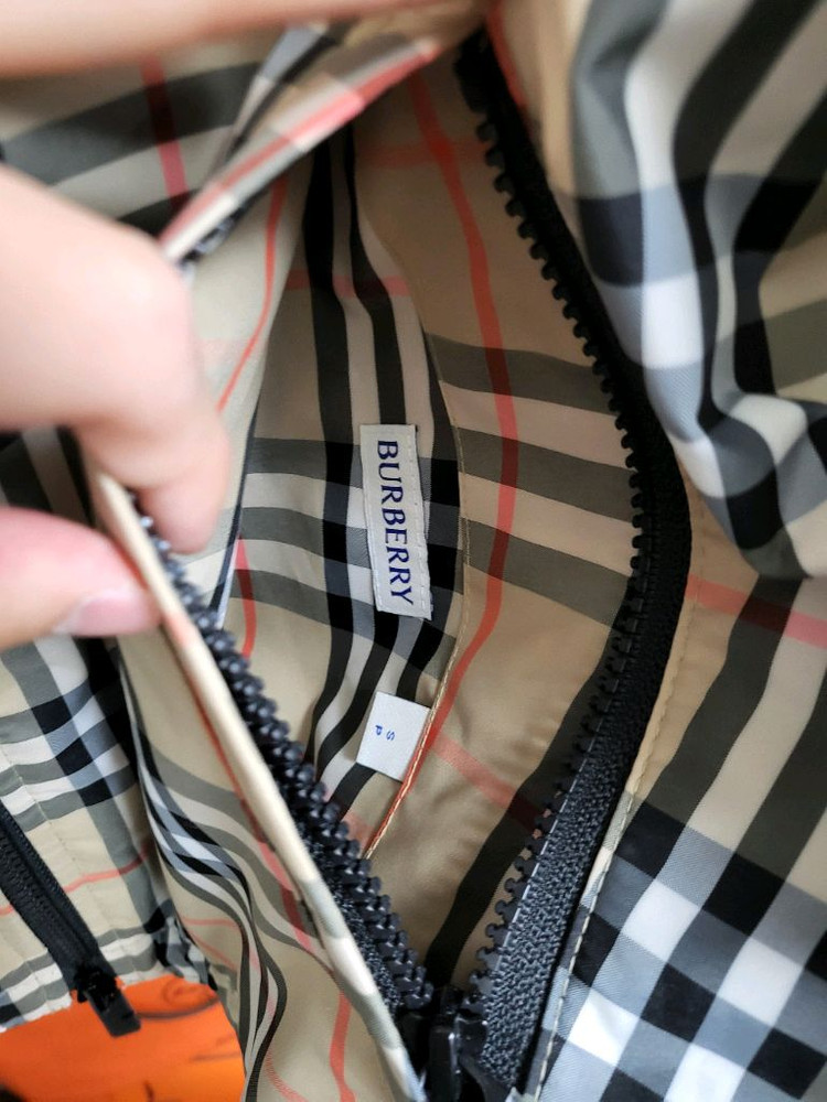 25SS 버버리 ekd 리버시블 체크 자켓 s--7
