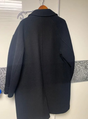 에스피오나지 발마칸 코트 블랙 L--3