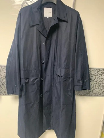 에스피오나지 와이드 싱글 코트 다크네이비 L--2