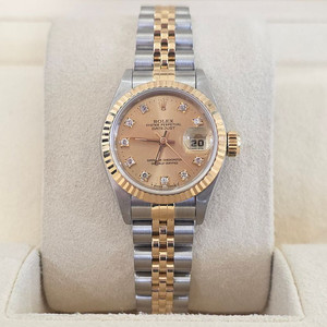 로렉스 데이저스트 69173 샴페인10P 사각다이아