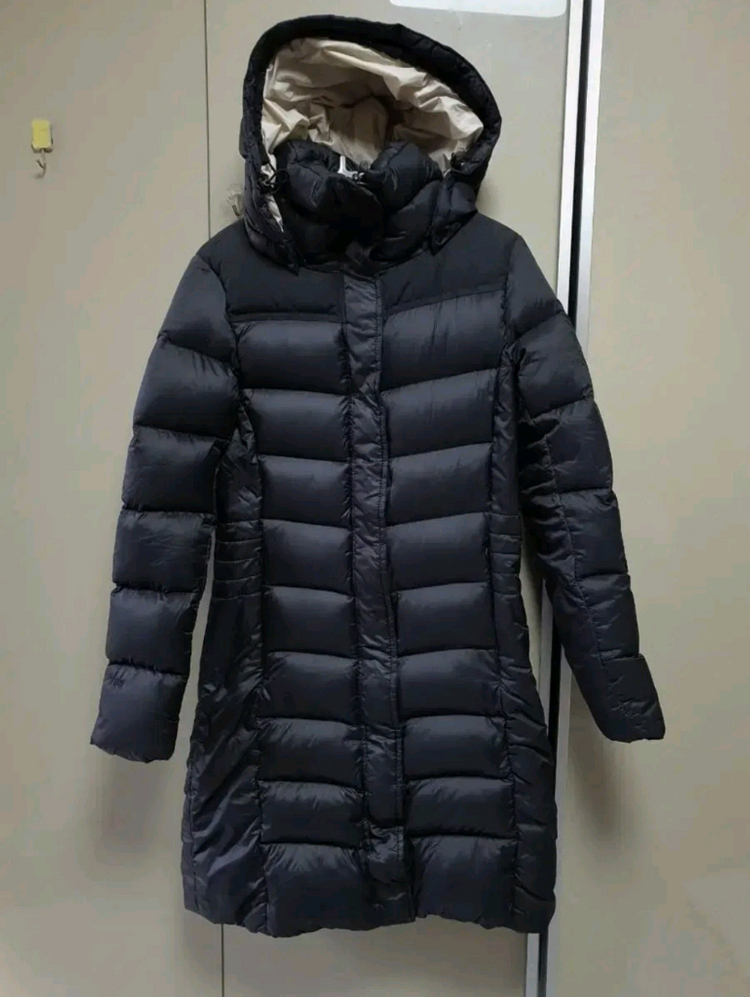 노스페이스 여성 구스 롱패딩(80,s)/무배3만원--1