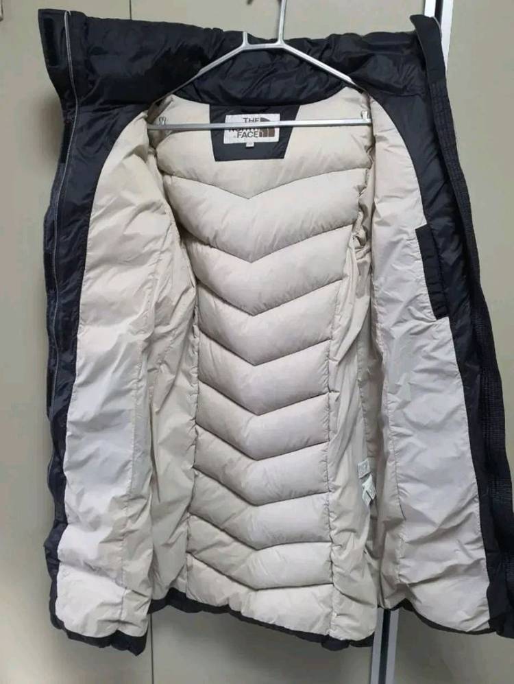 노스페이스 여성 구스 롱패딩(80,s)/무배3만원--5