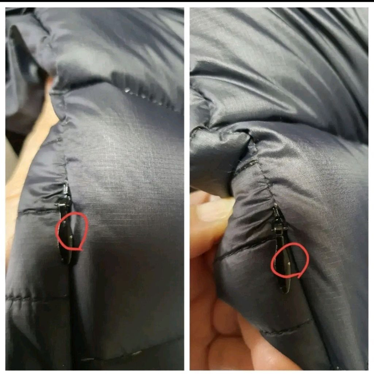 노스페이스 여성 구스 롱패딩(80,s)/무배3만원--7