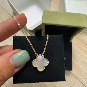 반클리프아펠 빈티지 알함브라 마더오브펄 목걸이( 새상품)