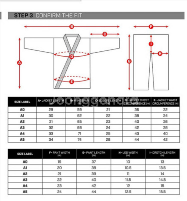 하야부사 마블 퍼니셔 주짓수 도복 A2--4