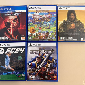 PS4 PS5 게임 타이틀 모음 이미지