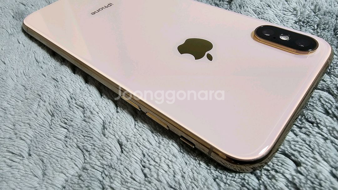 아이폰XS 512GB S급 배터리100% 무음카메라 3utools 인증 골드--6