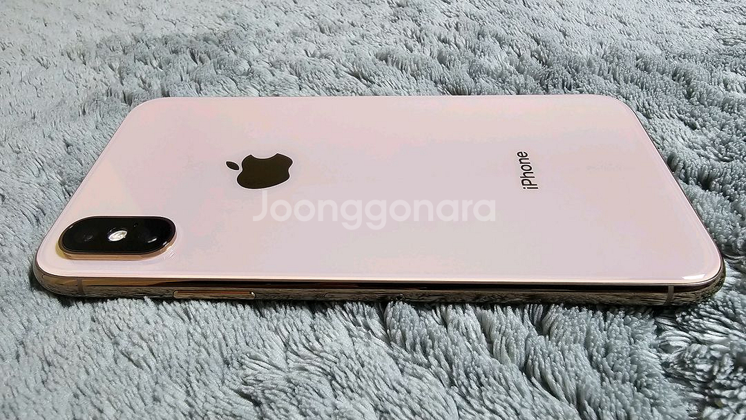 아이폰XS 512GB S급 배터리100% 무음카메라 3utools 인증 골드--8